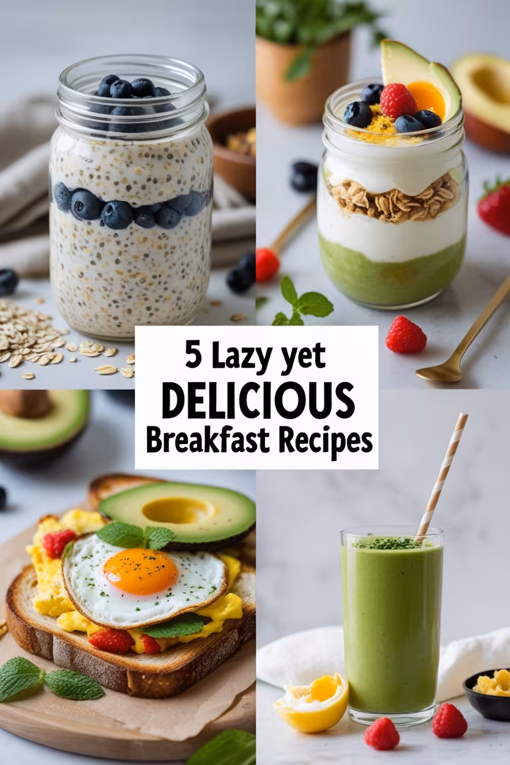 5 Lazy Yet Delicious Breakfast Recipes